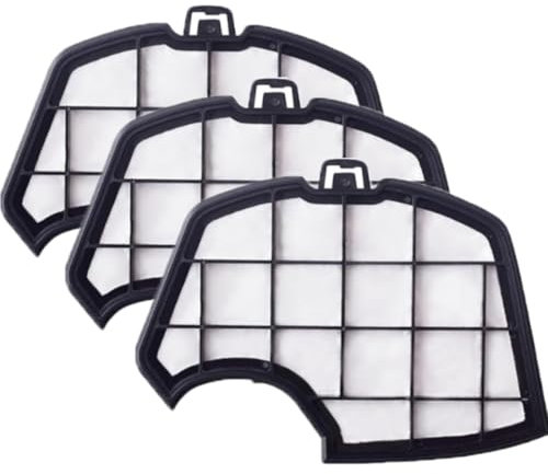 SGERUFZ 3 Pezzi Filtro Motore per Vorwe Kob Follet VK140 VK150 FP 140 FP 150 Aspirapolvere Filtri di Ricambio