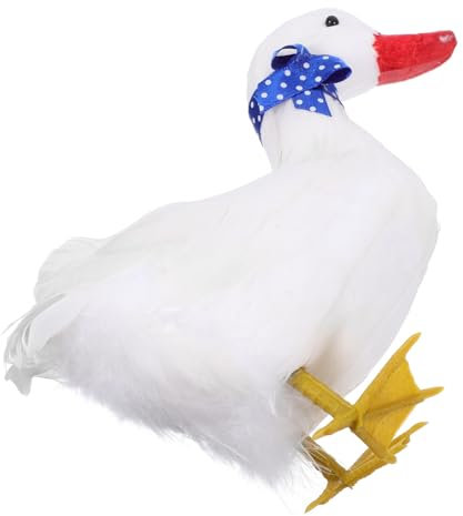 Hemobllo Figurine De Canard Décorative Réaliste pour Jardin Statue Extérieur pour Décoration De Terrasse Et Aménagement Paysager