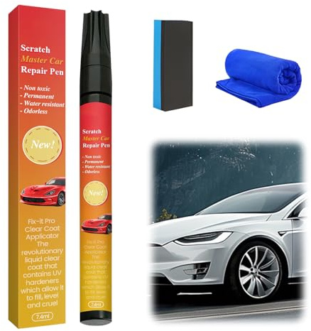 Polish Voiture Rayure, Efface Stylo Anti Rayure Voiture Car Scratch Remover, Produit Nettoyage Voiture Stylo Efface Rayure Voiture Anti-Rayures Pâte Réparation Protection Durable (1 Pcs)