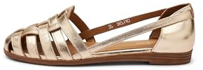 Frau - Ballerina ragnetto in Pelle Laminata