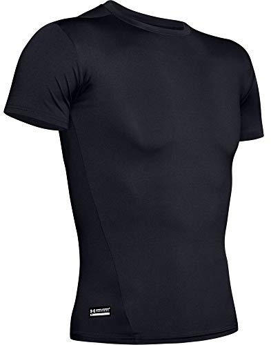 Under Armour Men's Tactical HeatGear® Compression Short Sleeve T-Shirt LG Black