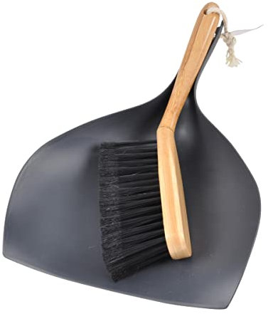 1001KDO POUR LA MAISON Pelle Plastique et balayette Bambou