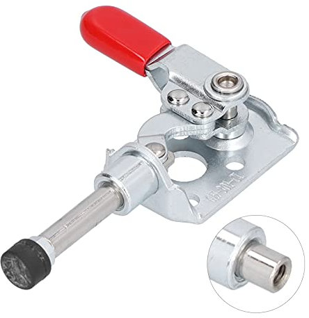 Sauterelle De Serrage Verticale,sauterelle horizontale,E Vertical Large Gear Mini Bessey Petite Ligne Droite Inline Woodwork 90 Outils De Serrage, Pince À Bascule Push Pull Pince À Bascule À Dégagemen