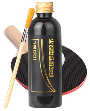 Table Tennis Player Glue, Table Tennis Racket Glue - 100ML Pingpang Glue With Special Brush,Table Tennis Racket Glue, Designed Specifically For Table Tennis Enthusiasts And Professionals Accessories