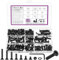 149 Pcs M6 Screws Set, M6 Bolts and Nuts Set, Countersunk Bolts Set, Flat Head Machine Screws and Nuts and Washers Set, Hex Socket Head Cap Screw Assortment with Wrench