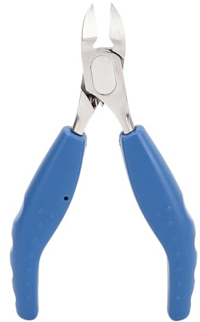 Pinzas para cutículas de acero inoxidable, versátiles, con agarre mejorado, para manicura de uñas, cortaúñas para salón de uñas en casa