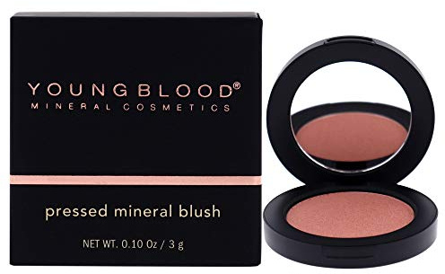 Youngblood Pressed Mineral Blush, Sugar Plum 0.11 oz/3 g, Pink