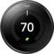 Google Nest Learning - Termostato de 3ª generación, compatible con Alexa, color negro (renovado)