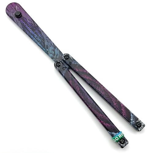 Larqety Foldable Plastic Tool, Sturdy and Lightweight, Excellent Balance, Practice Tool for Beginners（Dazzling Color）