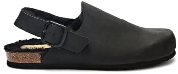 Scholl Jackie Clog, Ciabatte Donna, Nero, 38 EU