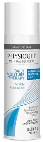 PHYSIOGEL Daily Moisture Therapy Serum – Feuchtigkeitsserum für normale bis trockene Haut. Langanhaltende Hydration für glatte, ebenmäßige Haut & natürlichen Glow