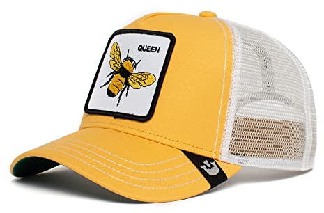 Goorin Bros - The Farm Trucker Hat, Abeja reina amarilla, talla única