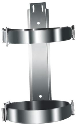 Gadpiparty Feuerlöschergestell Feuerlöscher für Autos Auto-Feuerlöscher mit Halterung Feuerlöscherhalter zur Wandmontage Feuerlöscherhalterung fürs Auto automatisch Regal weißer Eisenrahmen