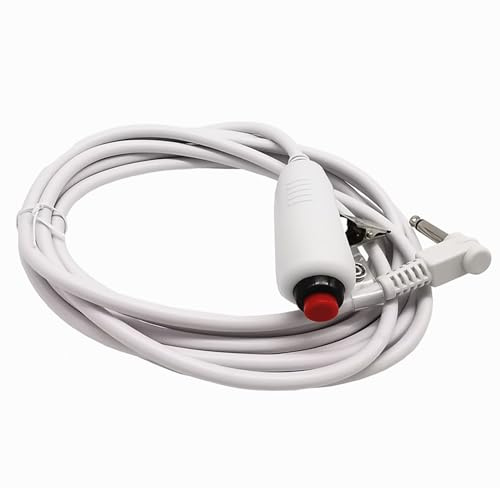 GANYKQ Nurse Call Cable 6.35mm Nurse Call Device Emergencies Call Cable with Push Button Switches for Nurse Station