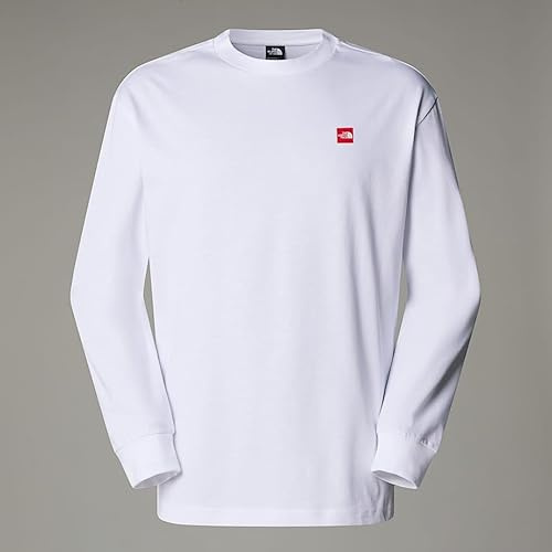 The North Face Unisex Axys Oversized L/S Shirt TNF White M