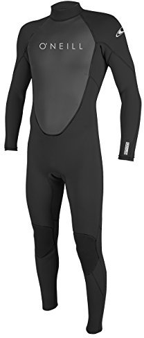 O'Neill Herren Reactor Ii 3/2mm Back Zip Full Wetsuit, Black/Black, 3XL EU