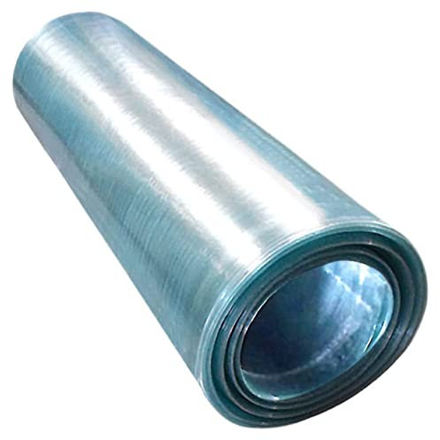 Piastra di copertura per serra in plastica acrilica trasparente, in policarbonato, resistente agli urti, facile da piegare e tagliare, per pergola, balcone (colore: 1,2 mm, dimensioni: 1,2 x 9 m