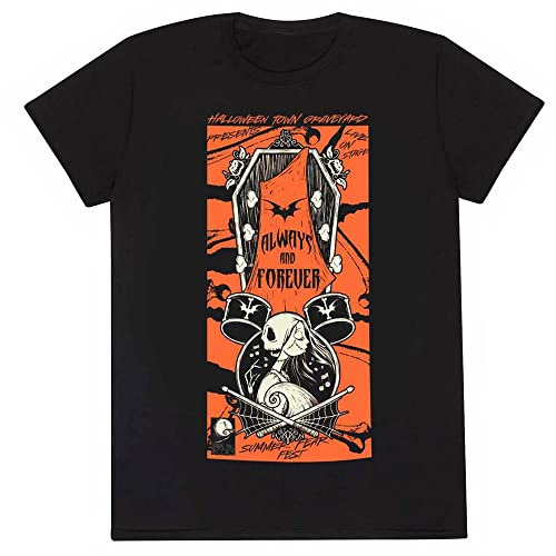 Heroes Inc Disney Nightmare Before Christmas T-Shirt Always and Forever (M)