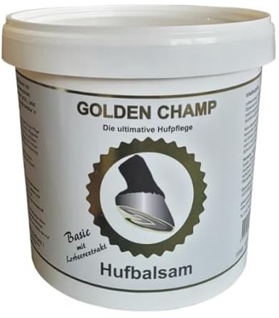 Golden Champ Baume pour sabots à l'extrait de laurier 2500 ml – Avec pinceau gratuit