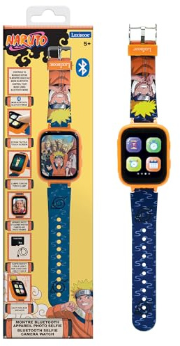 Lexibook, Naruto, Bluetooth-klocka, DMW071NA | Färgdisplay, kamera, 8 GB minneskort