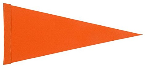 Orange Pennant Replacement Safety Flag ATV Bicycle Motorcycle Razor UTV …