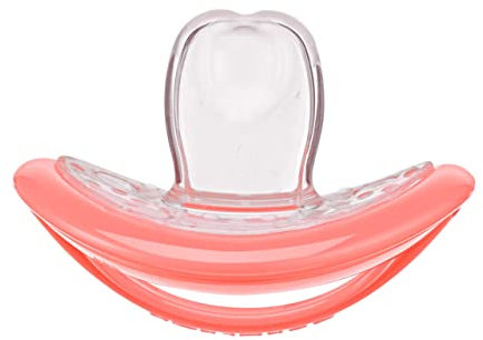 Curaprox Baby-schnuller, Größe 0 | Für Babys Von 0 Bis Zu Jedem Alter | Fördert Das Natürliche Kiefer- Und Gaumenwachstum | BPA-frei, Koralle | Hergestellt in Der Schweiz
