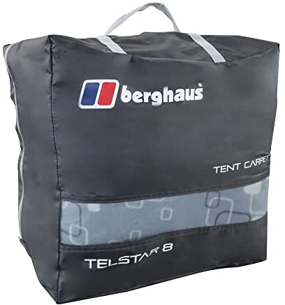 Berghaus Telstar 8 Luxury Tent Carpet, Multi-coloured, 480 x 303cm, 8 Person, 3 Season, Waterproof, Insulation, Camping & Hiking, Tent Accessory