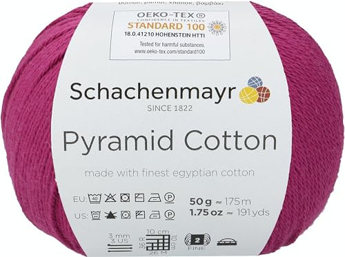 Schachenmayr Pyramid Cotton, 50G orchidee Handstrickgarne