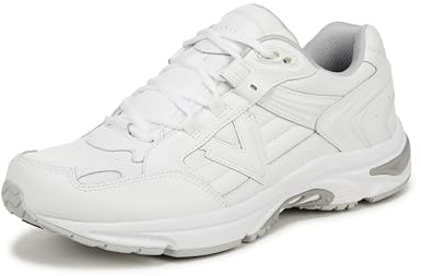 Vionic Men's 23WALK 2.0 Sneaker, White Leather, 7.5 UK