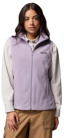Columbia Womens Benton Springs Full Zip Fleece Jacket, Shale Purple, Large