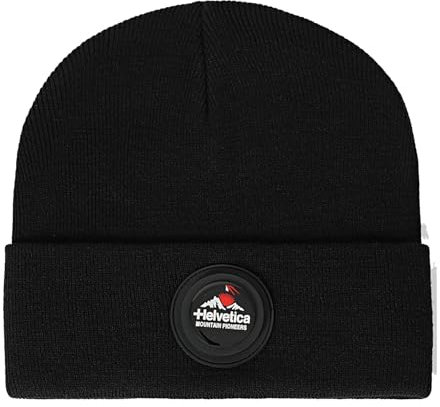 Helvetica - Bonnet - Noir - Taille Unique - Bonnet Classique