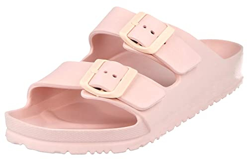 Yinka Shoes Ladies Double Buckle EVA Sandals