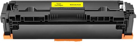 Tinnee 2100 Seiten Gelb Toner, Kompatibel zu HP Color LaserJet Pro MFP M479fdw, M479dw, M479fdn, M454dw, M454dn, Echtzeit-Tonerlevel-Überwachung und intelligenter Chip, 1er-Pack