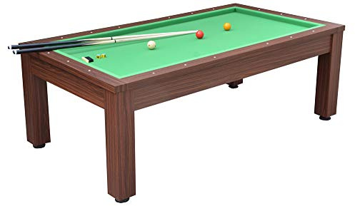DEVESSPORT - Mesa de Billar Francés de Carambola | Diseño Clásico, Acabado en Madera y Accesorios Incluidos