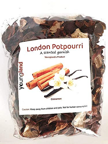 Youngland's Potpourri di Londra con fiore e profumo, aroma di cannella