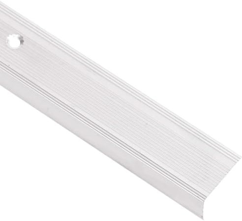 vidaXL Treppenkantenprofile in L-Form 15 Stk. Aluminium 100 cm Silbern, Treppenkante, Treppenprofil, Stufenprofil, Stufenkante, Treppenprofile