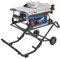 BOSCH GTS15-10 Tragbare Tischsäge mit Schwerkraft-Heberadständer, 15 A Reißkapazität, 81,3 cm