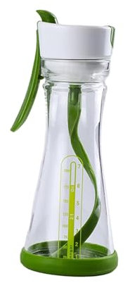 Fenteer Recipiente para de Ensalada, Mezclador, Coctelera para de Ensalada, Almacenamiento de Jugo, Mezclador de para Ensalada, Vinagr