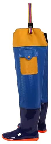 KPHYMOD Watstiefel wasserdichte Watstiefel Aus PVC Für Damen Und Herren, Hüftwatstiefel Für Angeln Und Jagen, Bequemer Und Rutschfester Stiefelfuß(37 EU)
