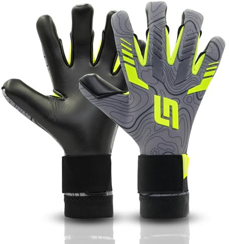 GRIPMODE Torwarthandschuhe Herren Ultra Hybrid 2.0 - Fußball Torwarthandschuhe mit verlängerter Fangfläche und ultraleichtem Obermaterial - Fußballhandschuhe Griptec® Latex Innenbelag - Größe 9