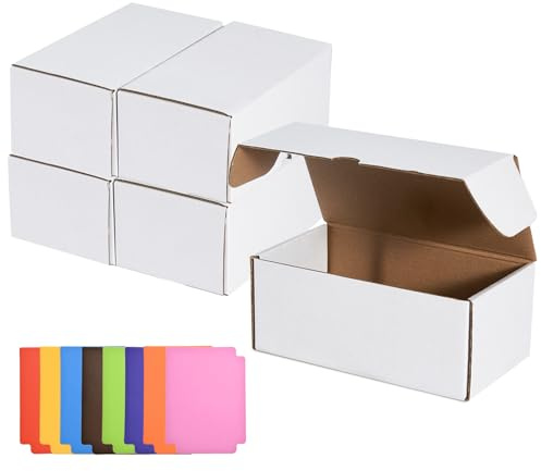 5 Pcs Trading Card Storage Box, Mtg Card Storage with 8 Trading Card Dividers, Cards Organizer for Soccer Basketball Trading Gaming Sports Cards Collecting