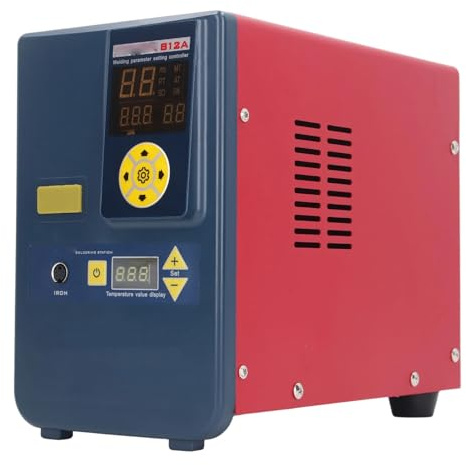MasYosh Soldador por Puntos de Batería, Máquina de Soldadura por Puntos de Pulso de 14,5 KW con Pluma de Soldadura, para Baterías Grandes y Soldadura de Placas de Circuito (Enchufe europeo 220V)