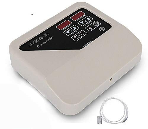 HaroldDol Unité de contrôle de Sauna avec capteur de température, Compatible avec Le poêle de Sauna 3-9KW, la Technologie de Sauna de Sauna pour Le Sauna Domestique et Les événements commerciaux
