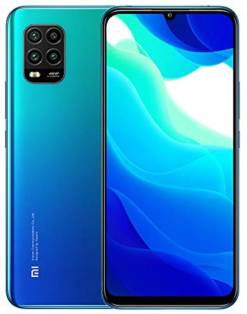 Xiaomi Mi 10 Lite 5G Smartphone 6GB 64GB 6.57'' AMOLED 48MP Quad-Kamera 4160mAh (Typical) NFC Blau