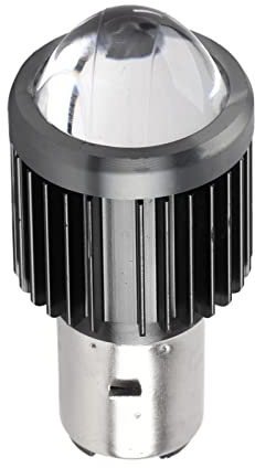 Akozon BA20D Motocicleta Bombilla de Faro LED Lámpara de luz de Faro de Haz Alto/bajo