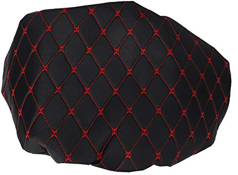 Keenso Moto Scooter Cyclomoteur Housse de Siège Siège, 3D Antidérapant en Cuir Artificiel Sun Proof Batterie Électrique Moto Housse De Siège Pad
