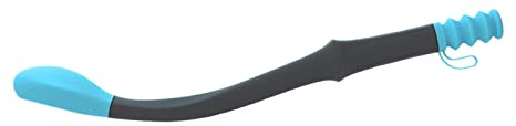 jojomis Essuie-glace long et confortable pour papier toilette, 38,1 cm, pour salle de bain, bleu