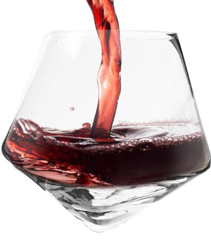 Adorables verres à cocktail transparents, verres à rhum transparents, verres à vin sans pied, verres à vin transparents, verres à whisky, margarita, cognac, brandy pour la maison et le bar