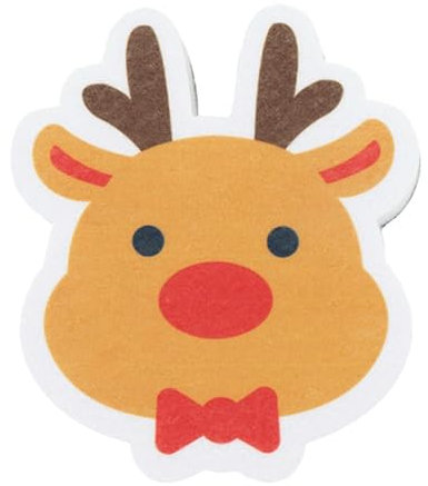 Weihnachtsschwämme – Weihnachtsschwamm | -Design Weihnachten Elch Küche Geschirrspülschwamm | Geschirrreinigung Schwämme für Zuhause, Küche, Bad, Waschbecken