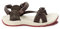 Jack Wolfskin Damen Lakewood Ride W Sandale, Coconut Brown/Auburn, 39.5 EU